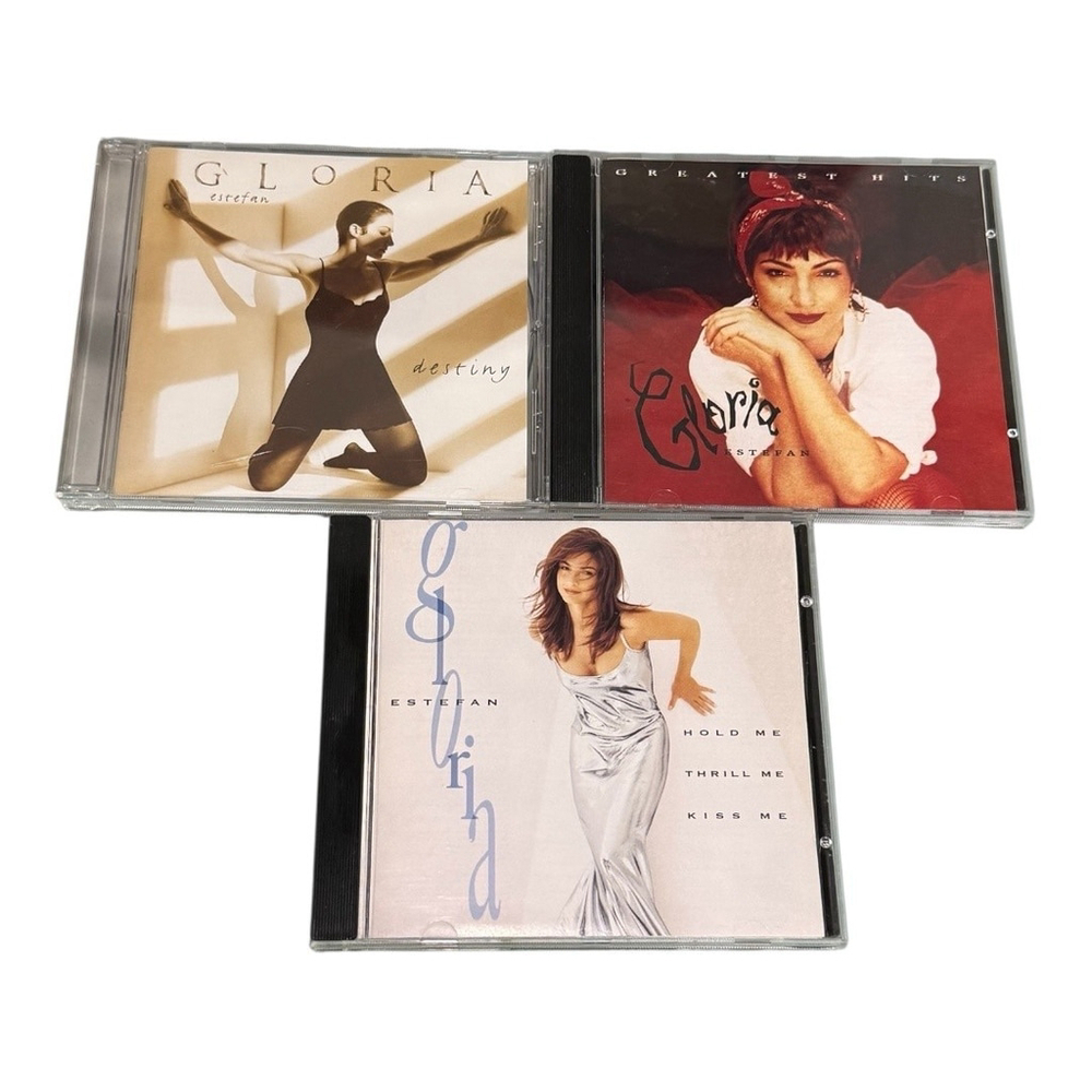 Gloria Estefan CD Lot Greatest Hits Destiny Hold Me Thrill Me Latin Pop 90s Musi